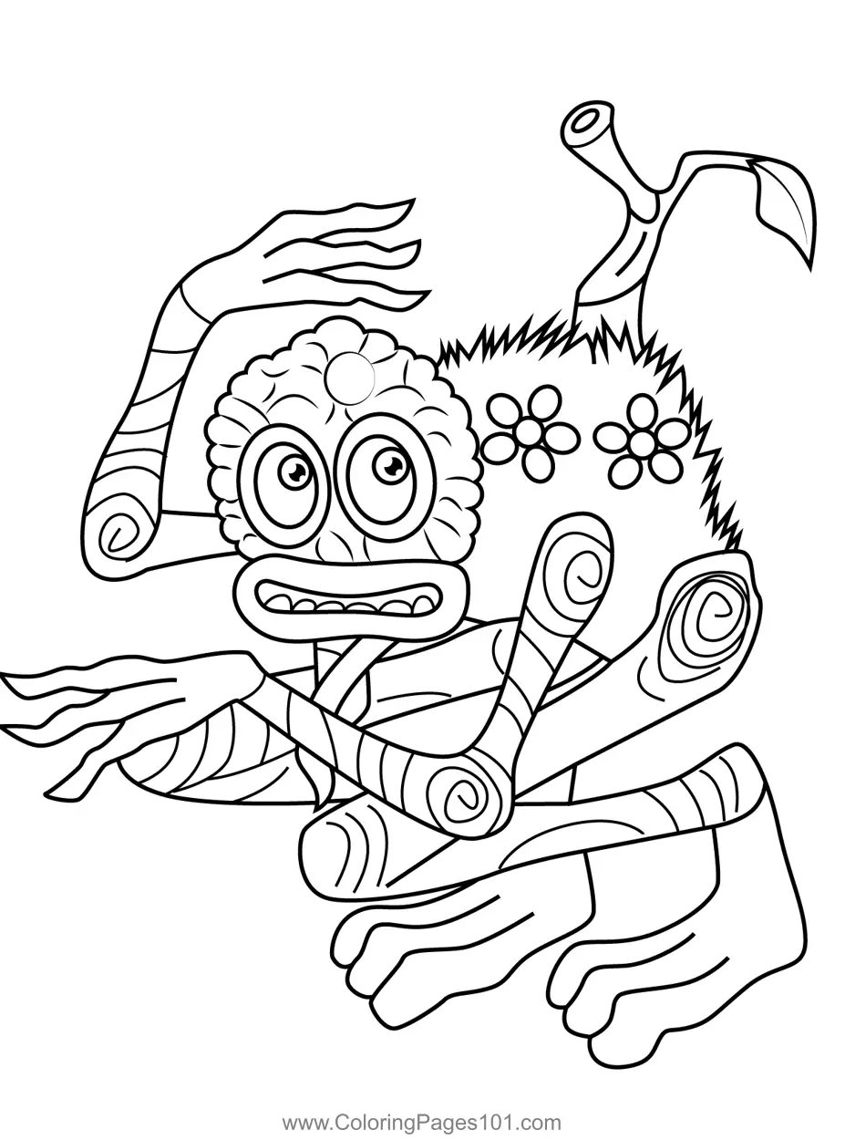 My Singing Monsters Coloring Pages 3