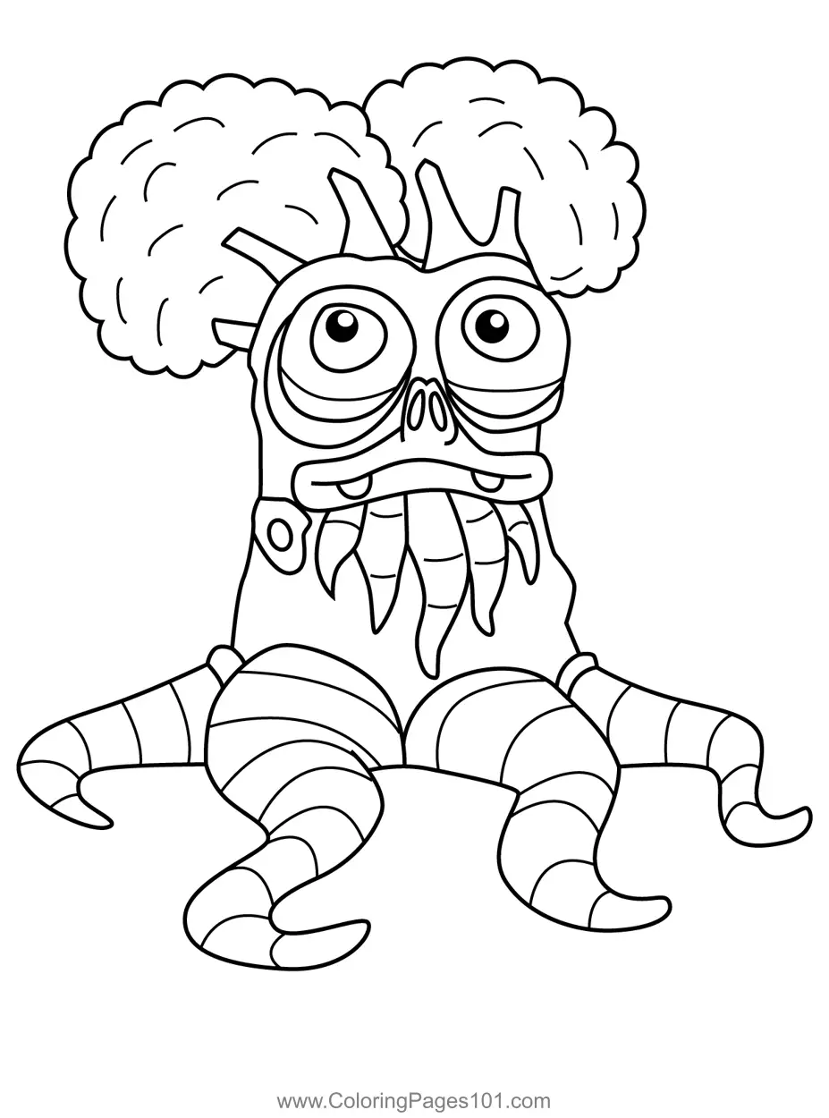 My Singing Monsters Coloring Pages 7
