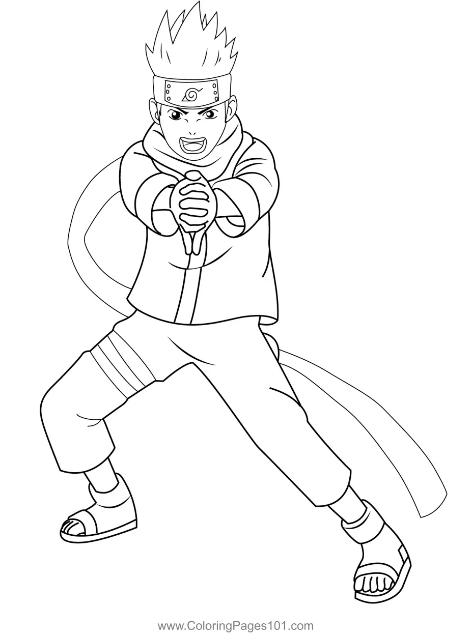 Naruto Coloring Pages 1