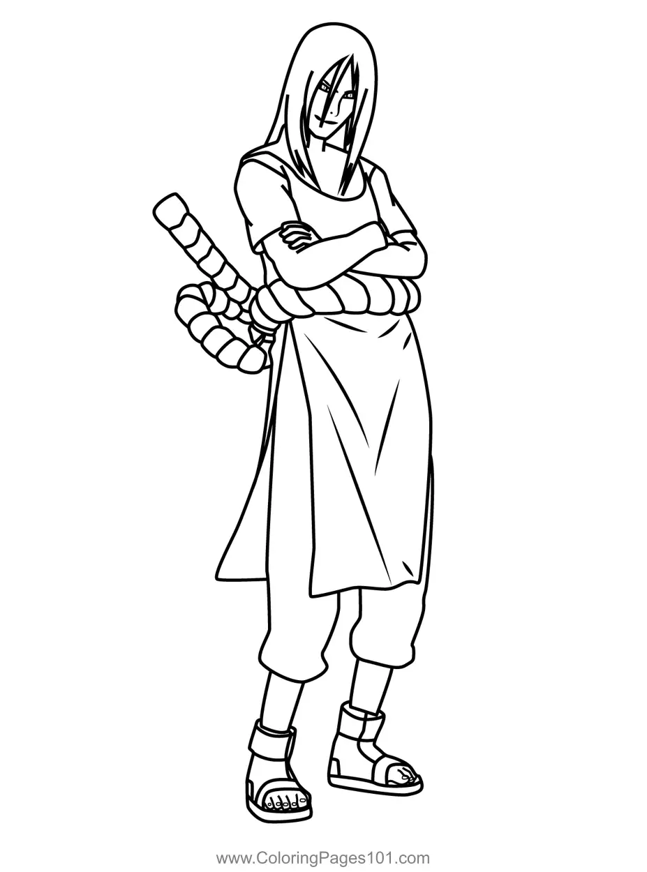 Naruto Coloring Pages 10