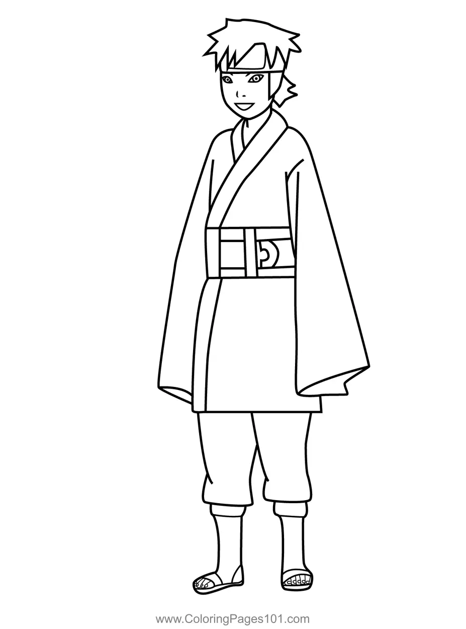 Naruto Coloring Pages 11