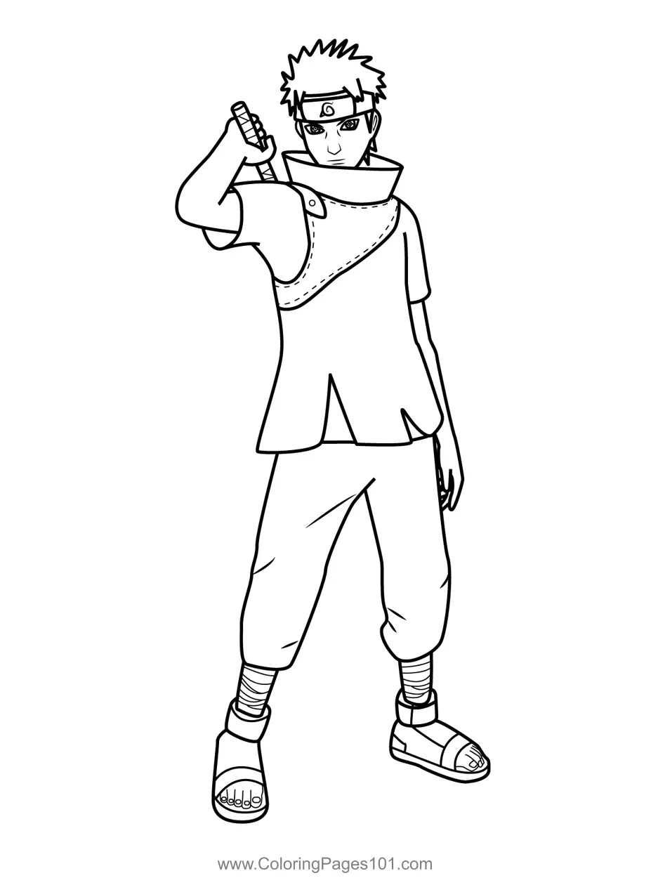 Naruto Coloring Pages 6