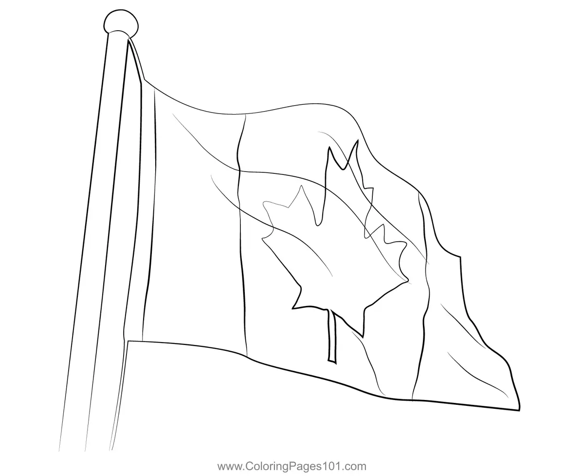National Day - Canada Coloring Pages 11
