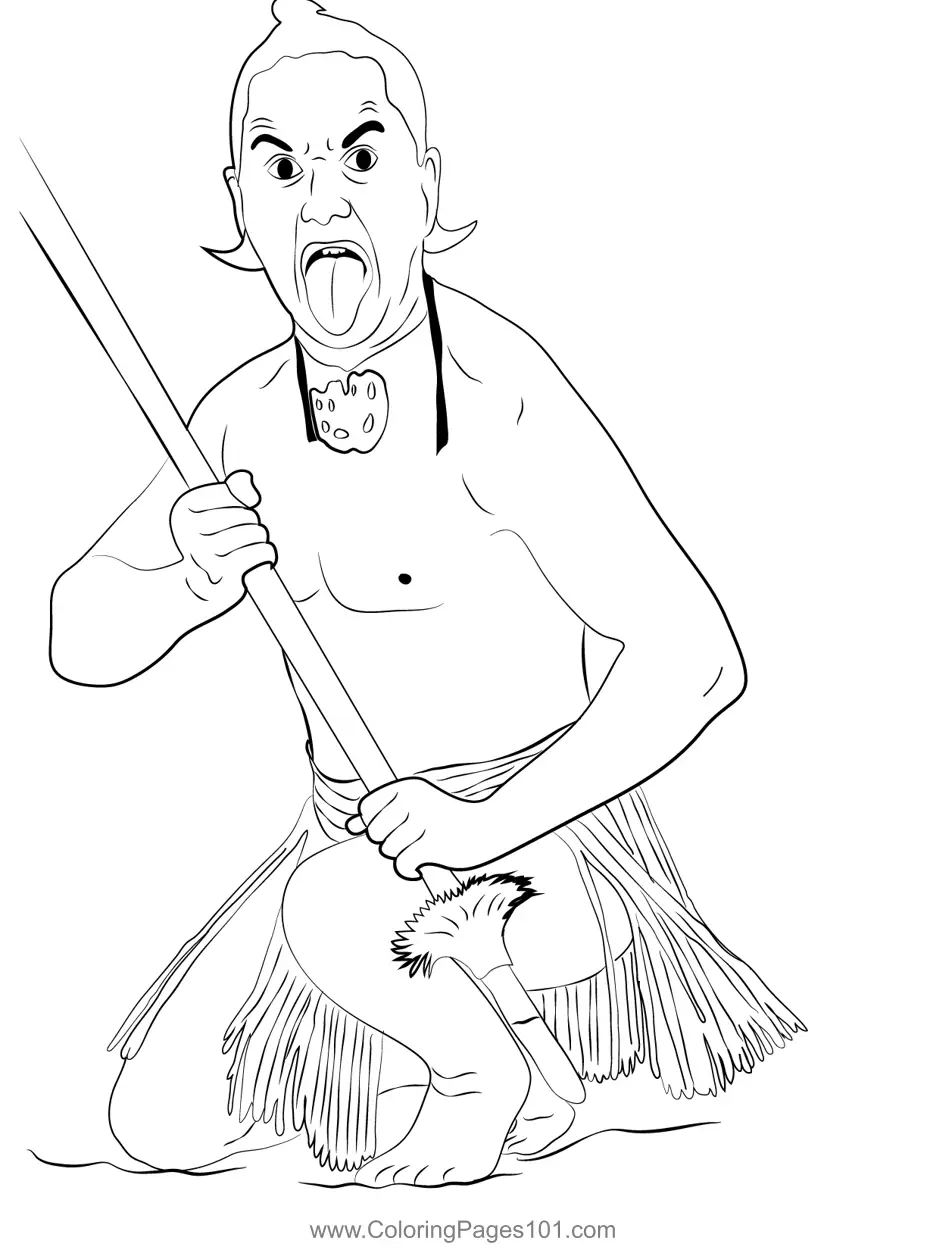 National Day - New Zealand Coloring Pages 10