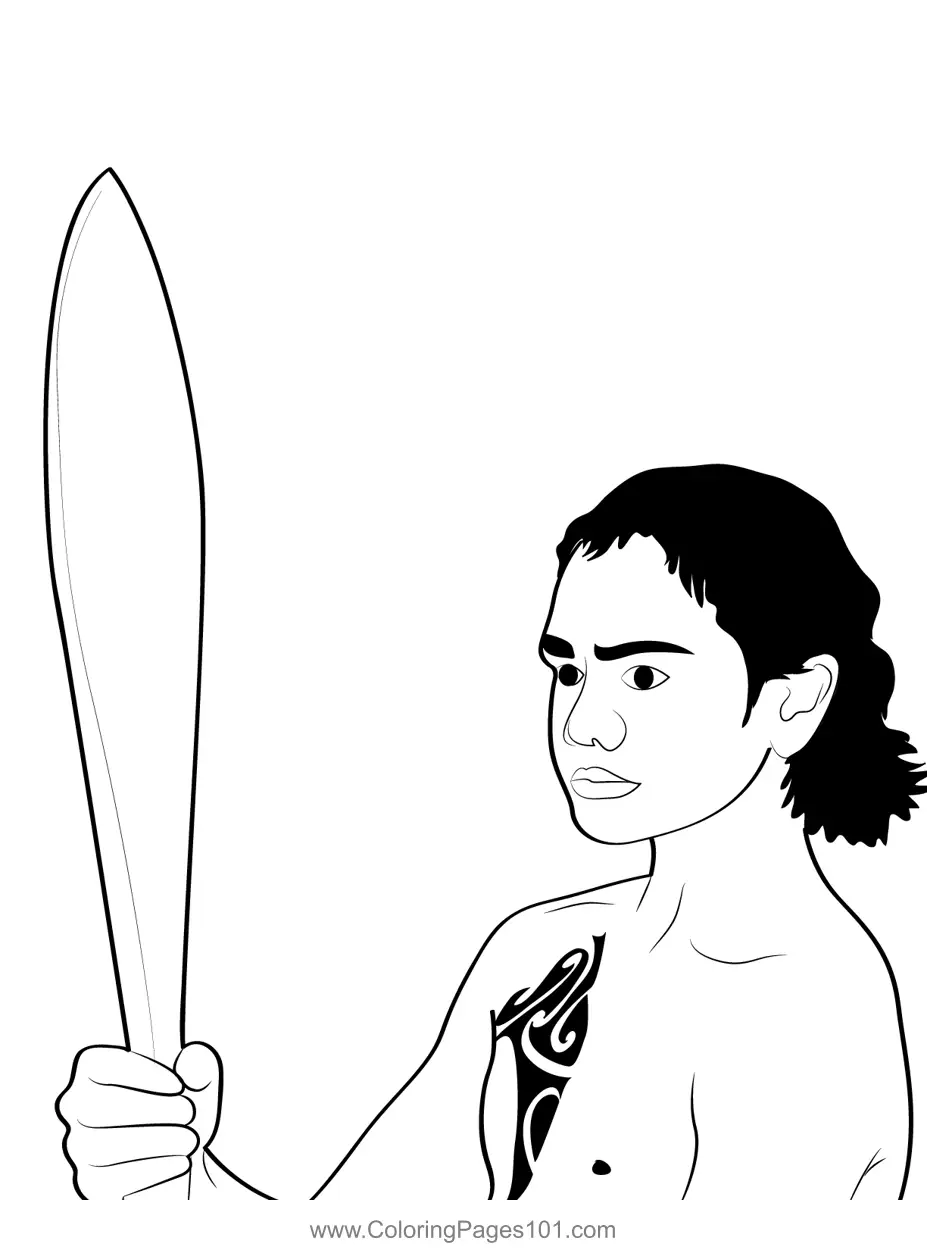 National Day - New Zealand Coloring Pages 3