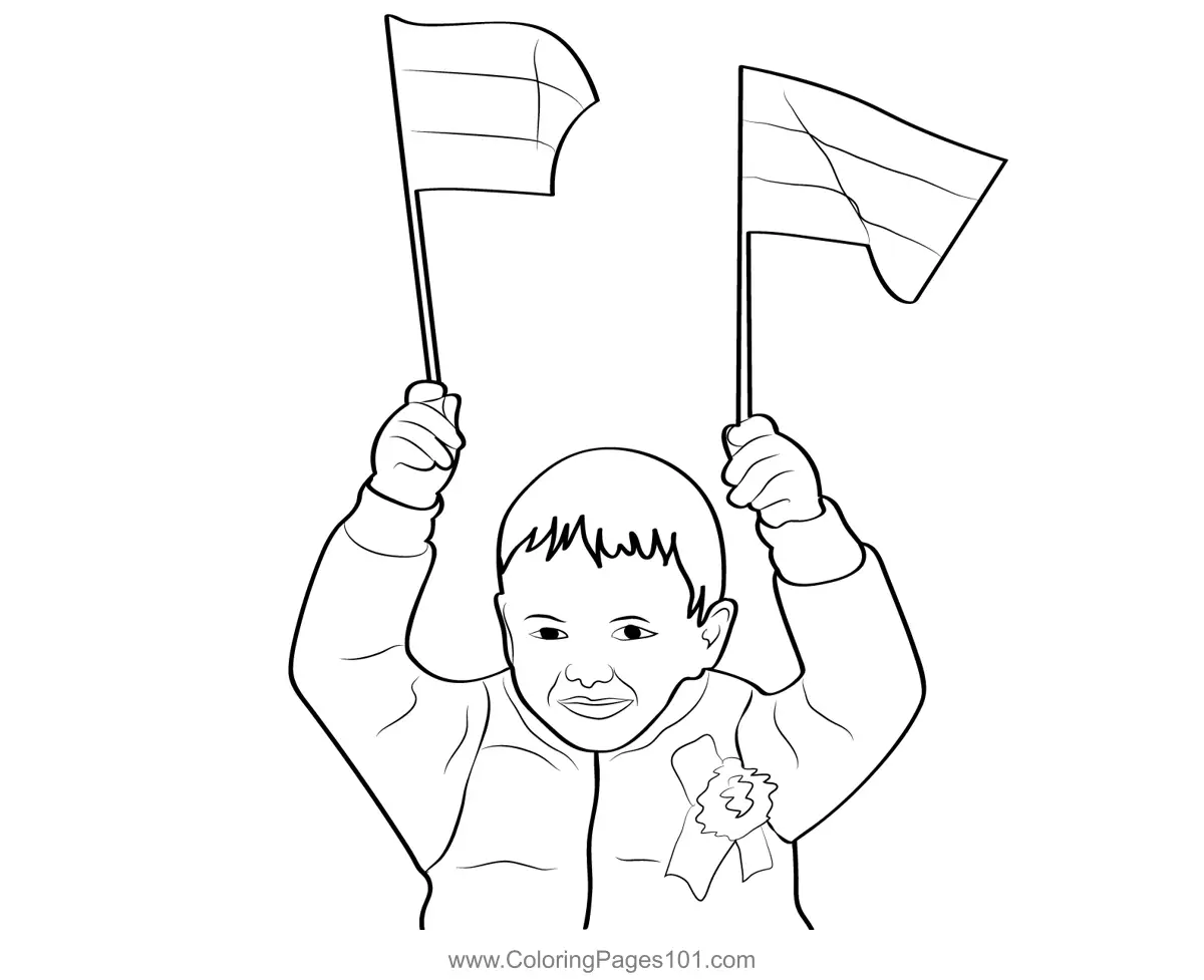 National Day - Russia Coloring Pages 7