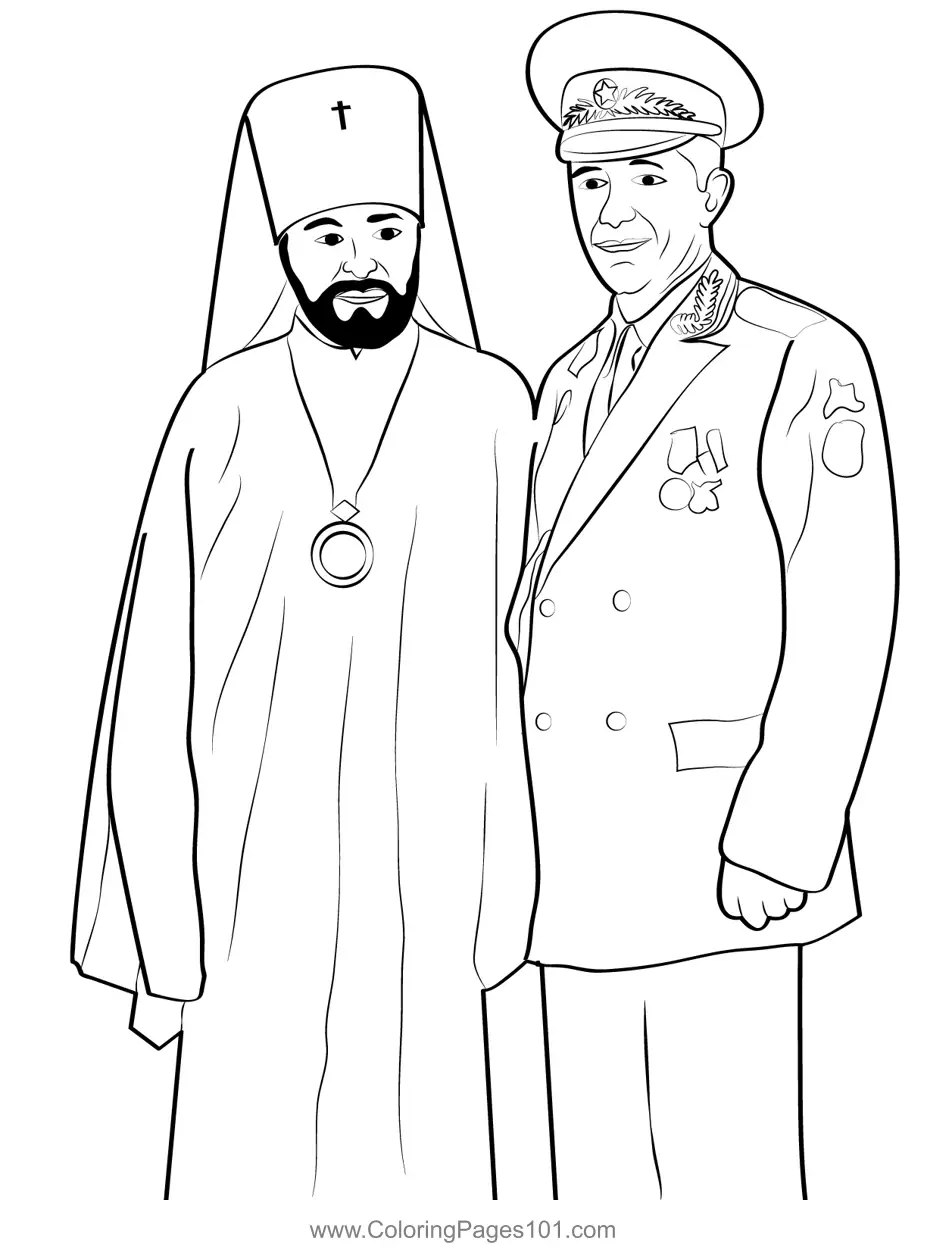 National Day - Russia Coloring Pages 8