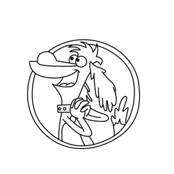 Nature Cat Coloring Pages 2
