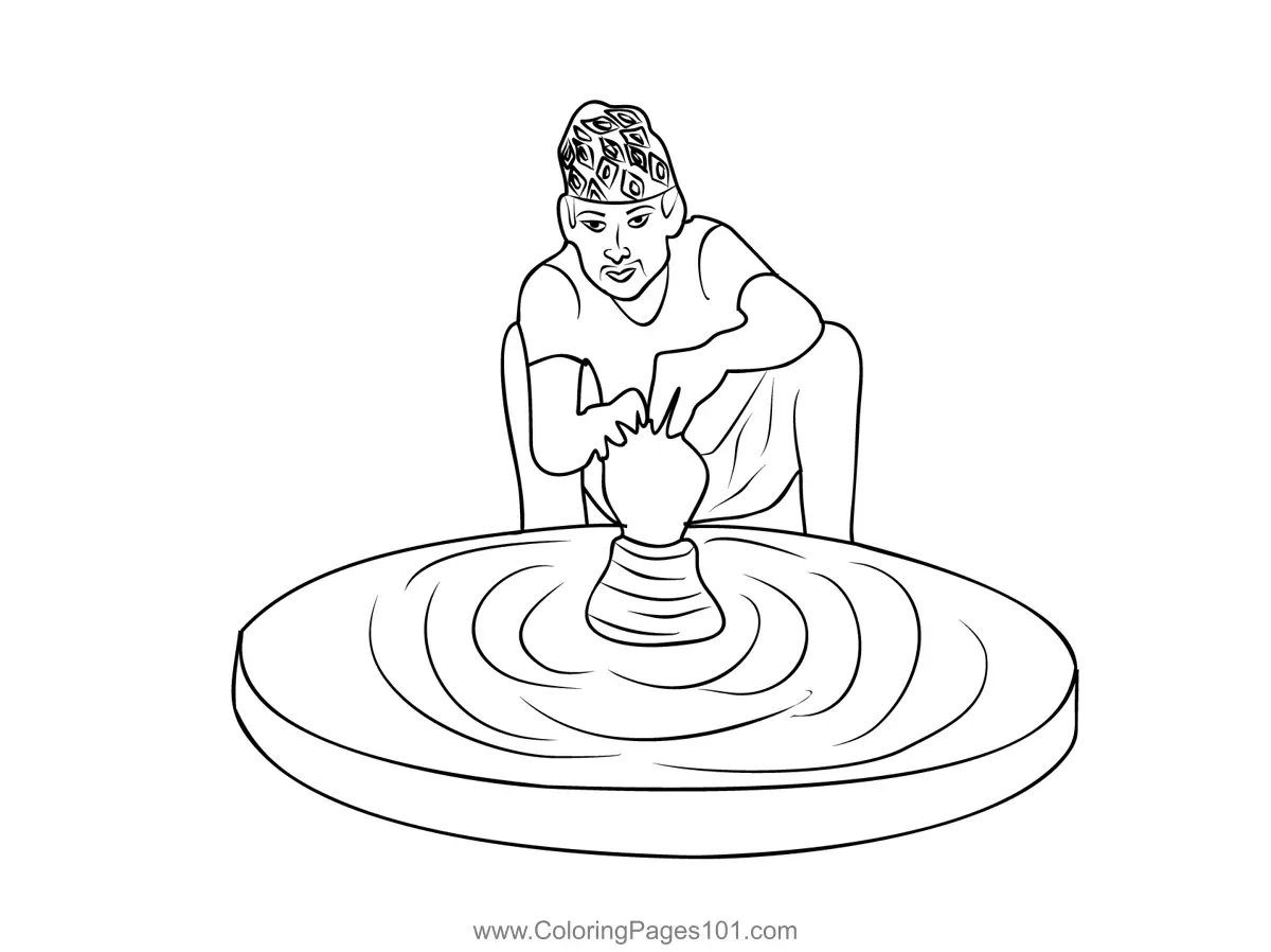 Nepal Coloring Pages 3