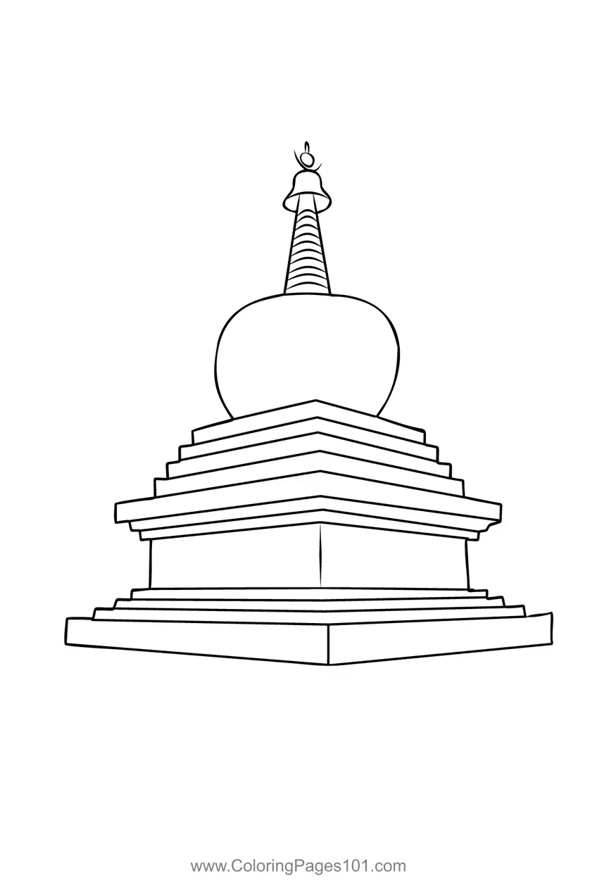 Nepal Coloring Pages 5