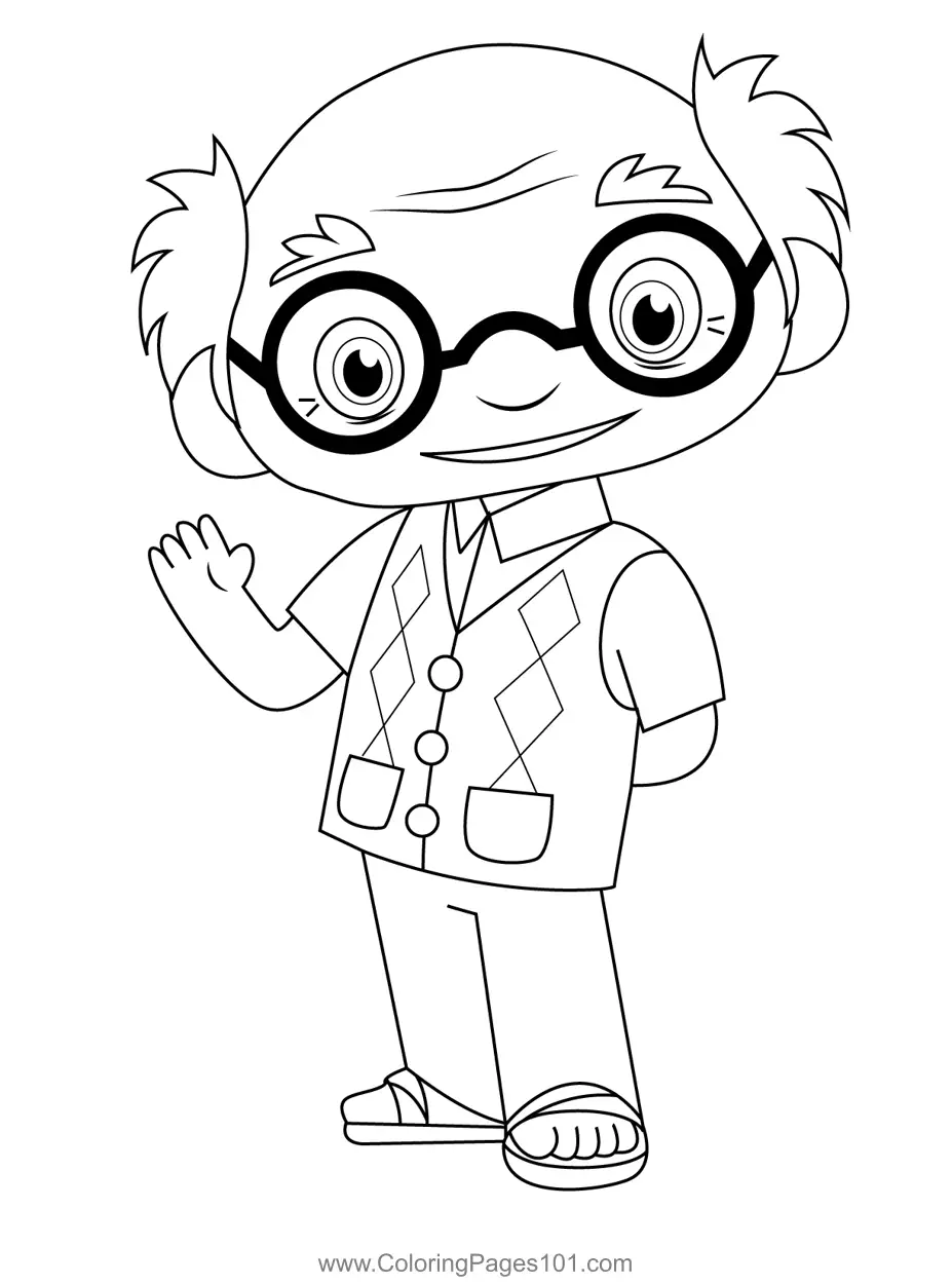 Ni Hao Kai-Lan Coloring Pages 1