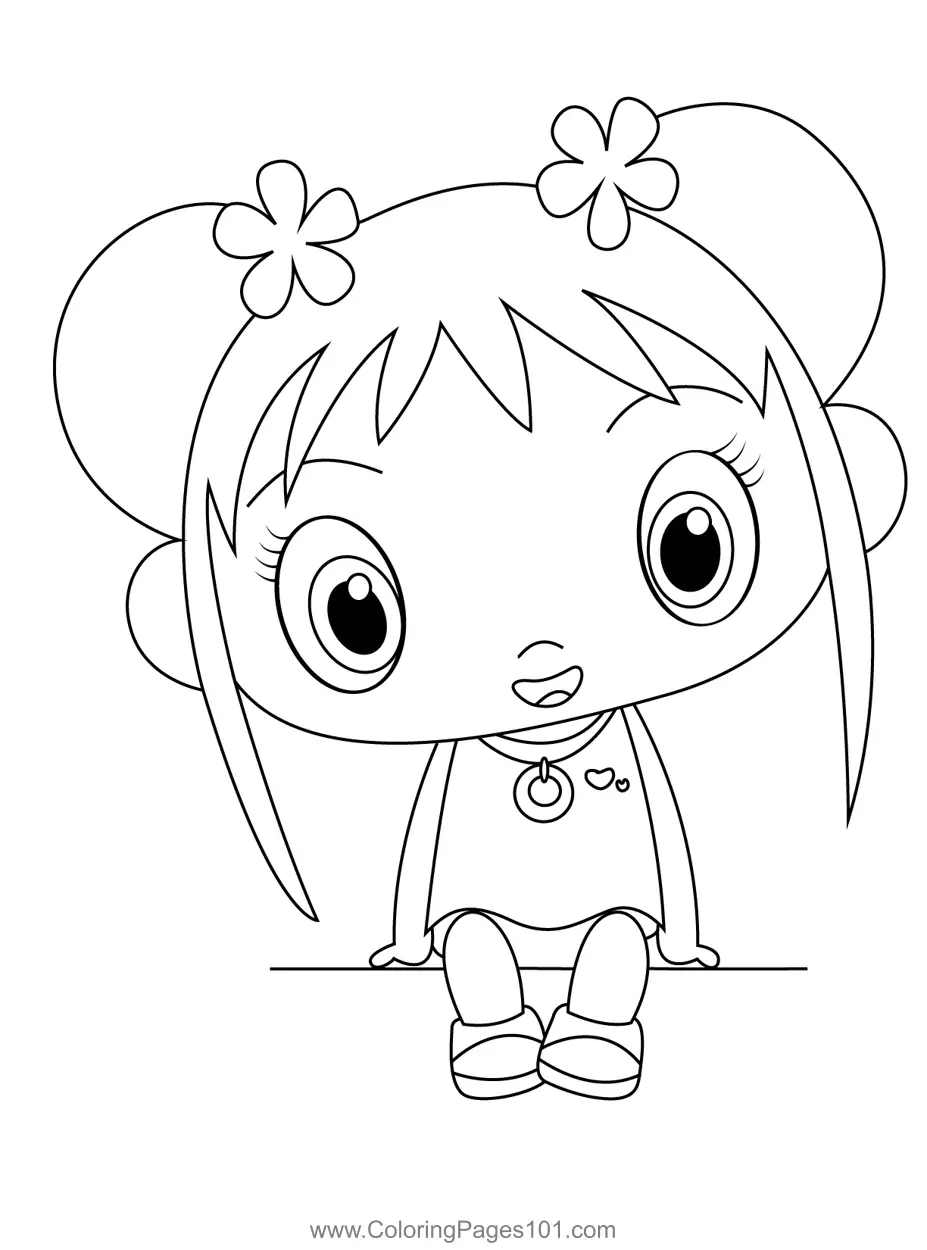 Ni Hao Kai-Lan Coloring Pages 10