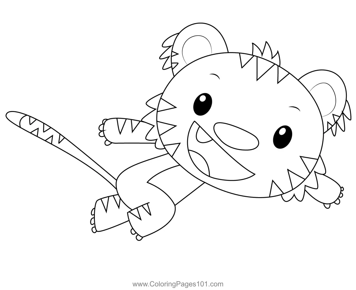 Ni Hao Kai-Lan Coloring Pages 3