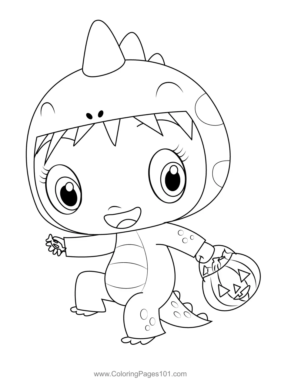 Ni Hao Kai-Lan Coloring Pages 7