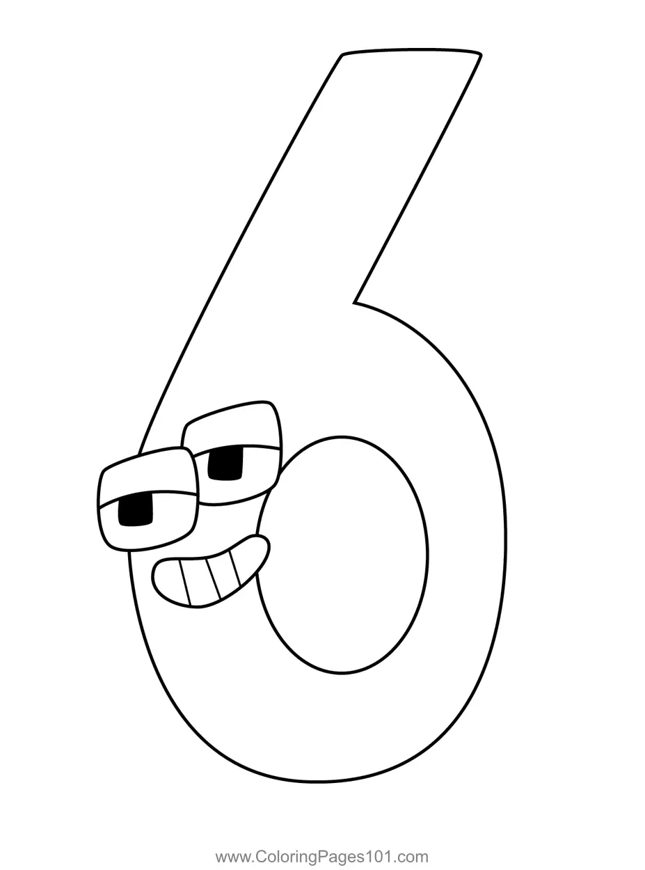 Number Lore Coloring Pages 4