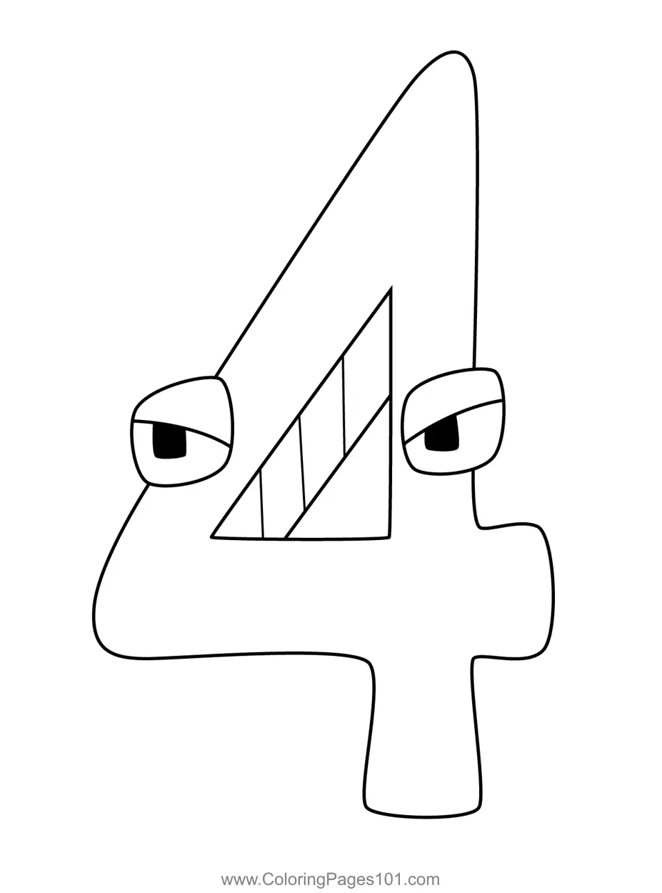 Number Lore Coloring Pages 6