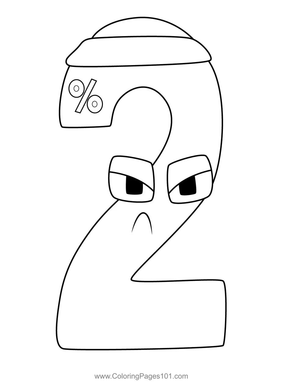 Number Lore Coloring Pages 8