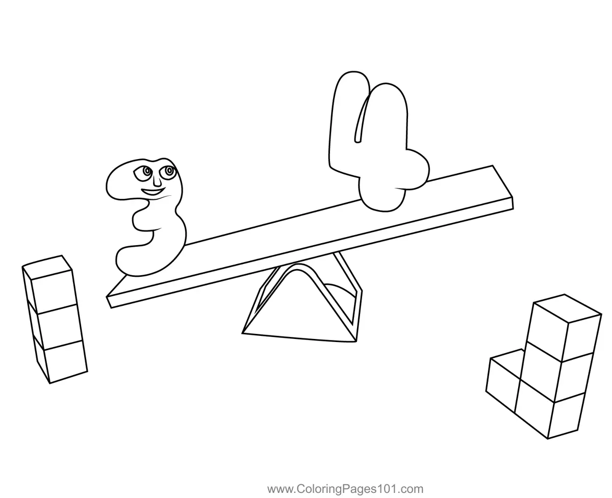 Numberjacks Coloring Pages