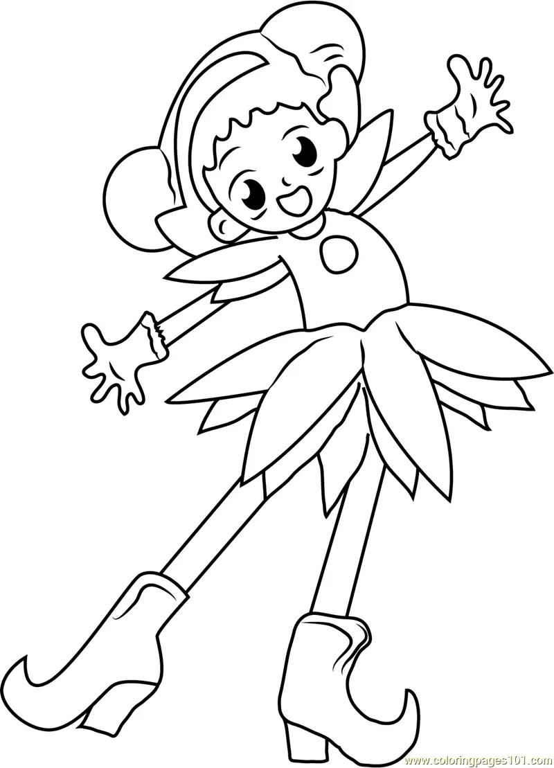 Ojamajo Doremi Coloring Pages 10