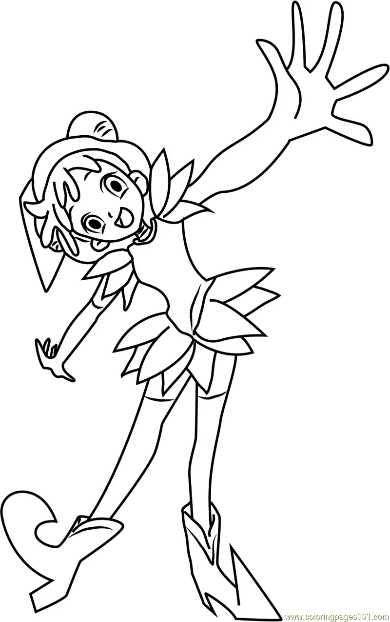 Ojamajo Doremi Coloring Pages 8