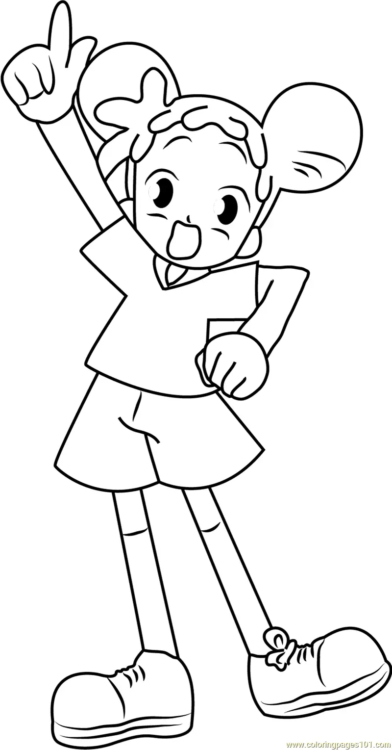 Ojamajo Doremi Coloring Pages 9