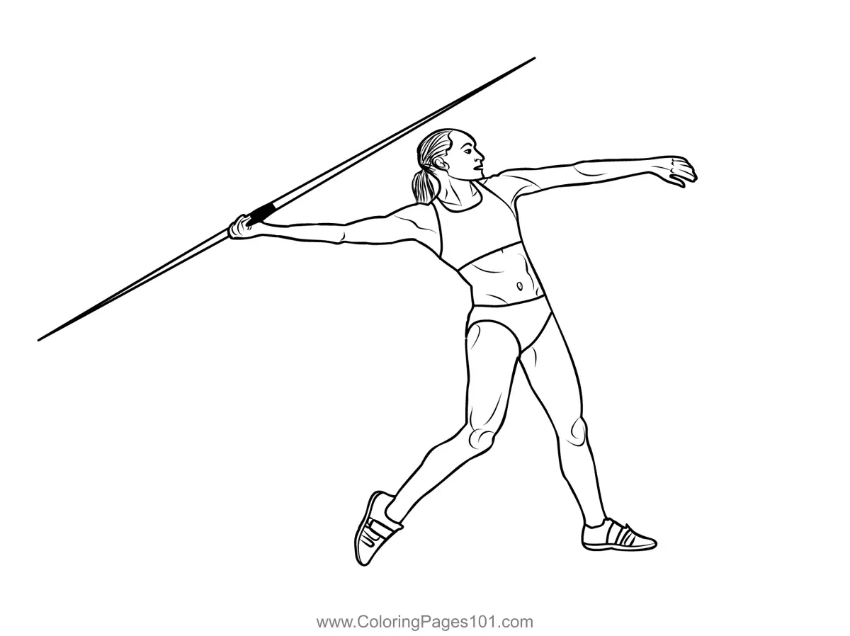 Olympics Coloring Pages 2