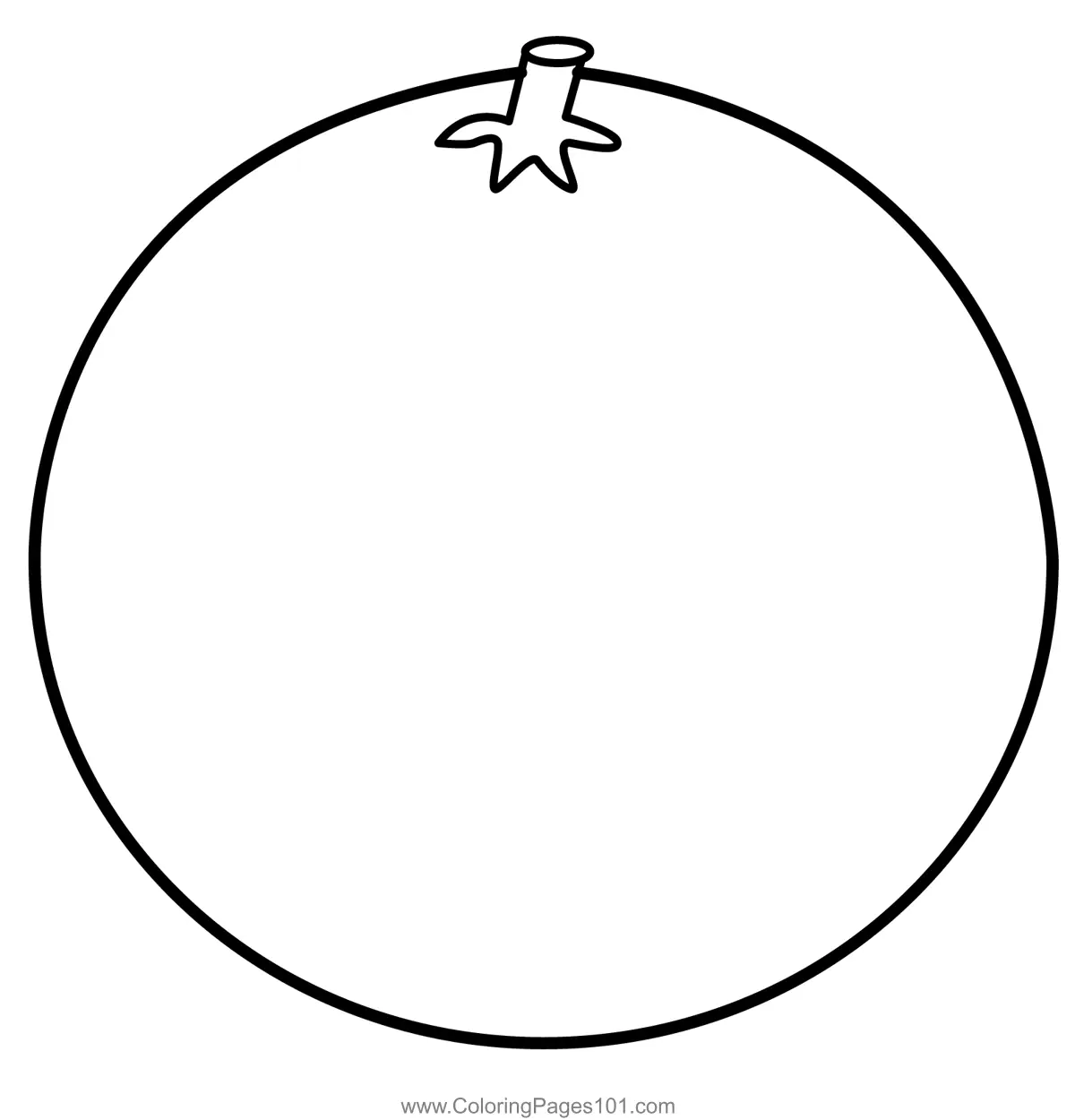 Orange Coloring Pages 3