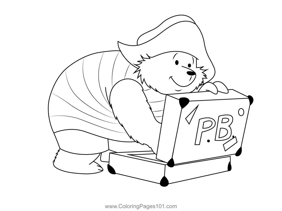 Paddington Coloring Pages 2