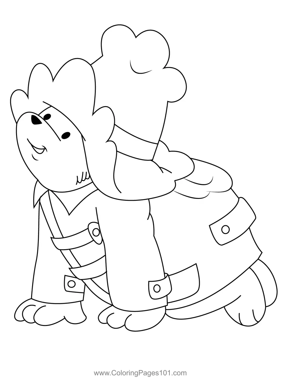 Paddington Coloring Pages 6