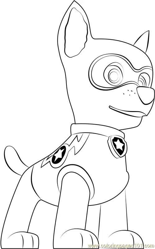 PAW Patrol Coloring Pages 10