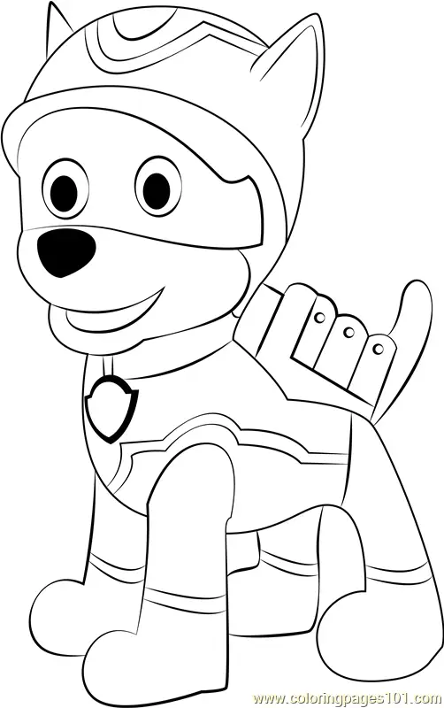 PAW Patrol Coloring Pages 9