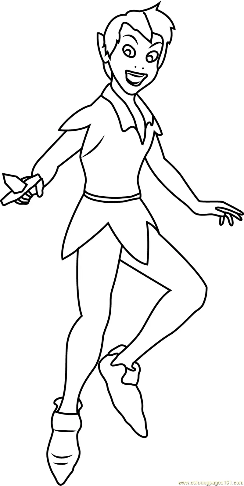 Peter Pan Coloring Pages 2