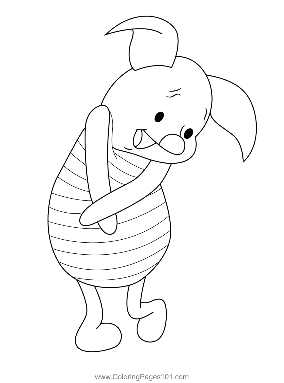 Piglet Coloring Pages 6