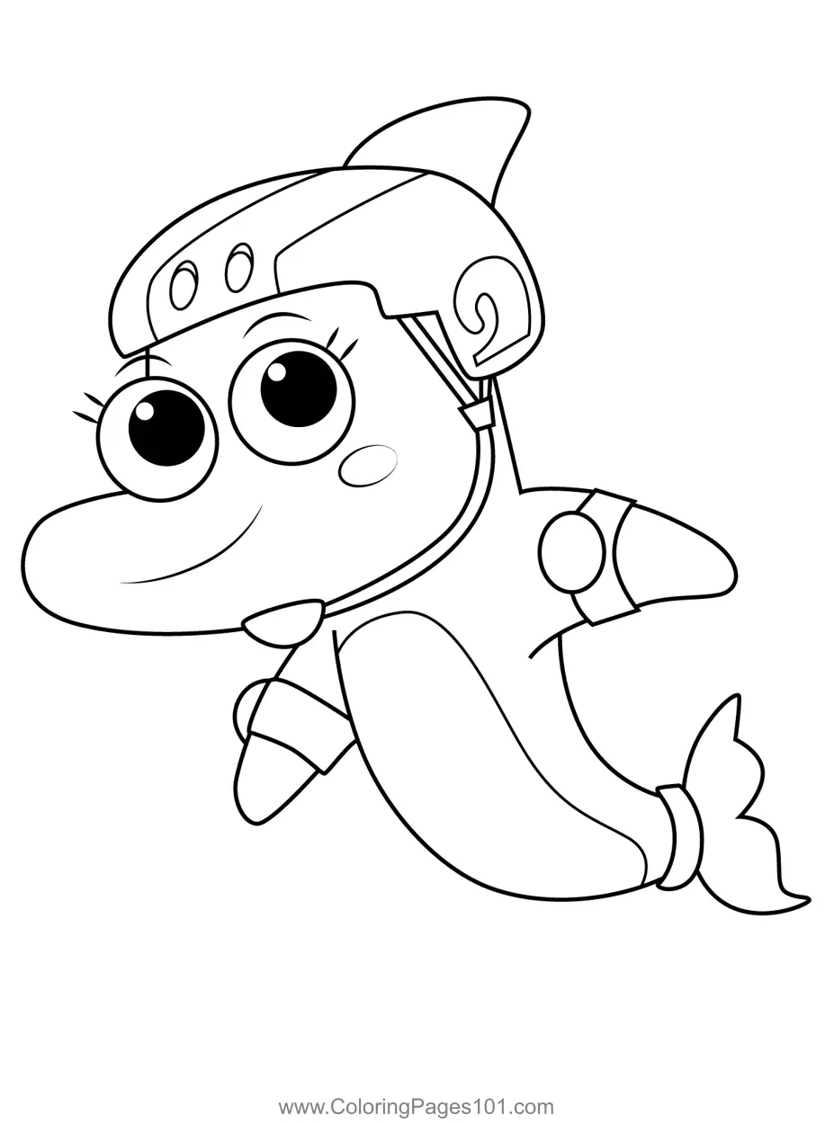 Pinkfong Coloring Pages 7
