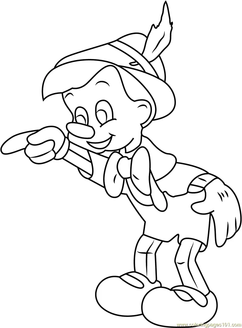 Pinocchio Coloring Pages 10