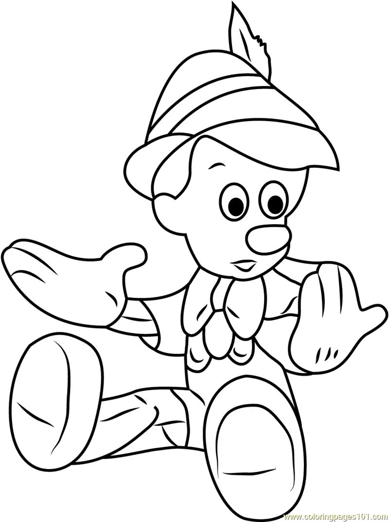 Pinocchio Coloring Pages 11