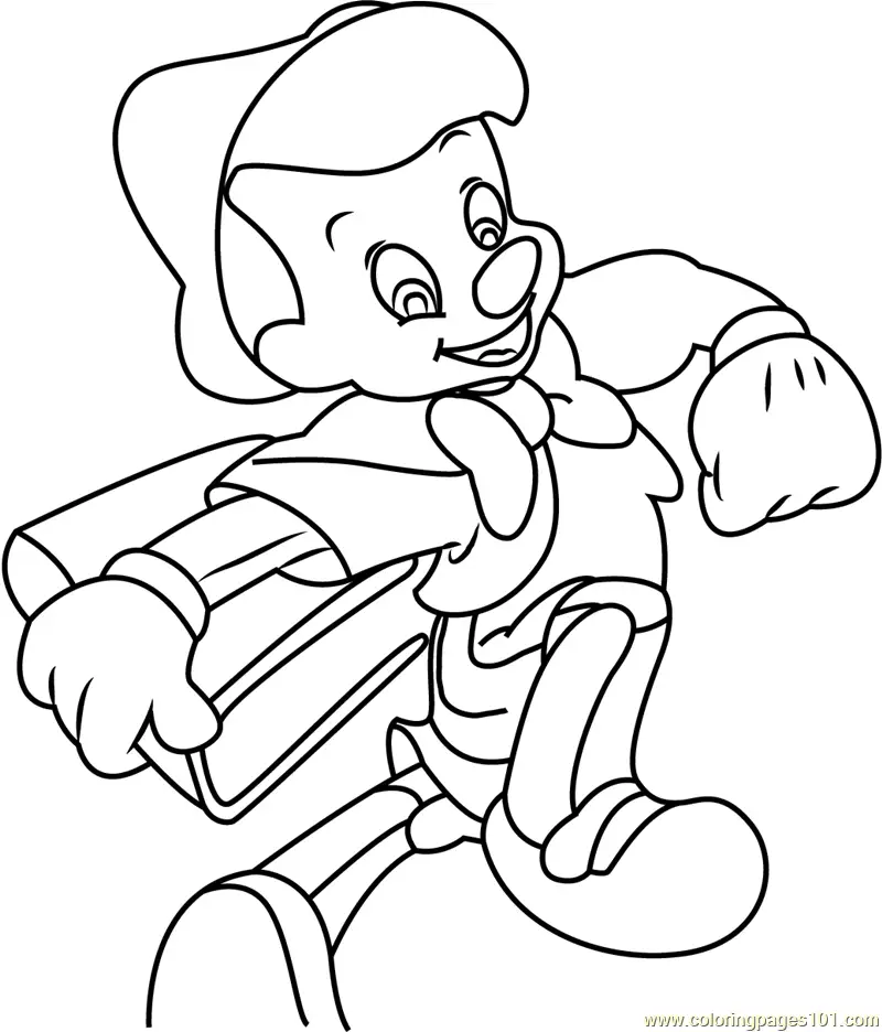 Pinocchio Coloring Pages 2