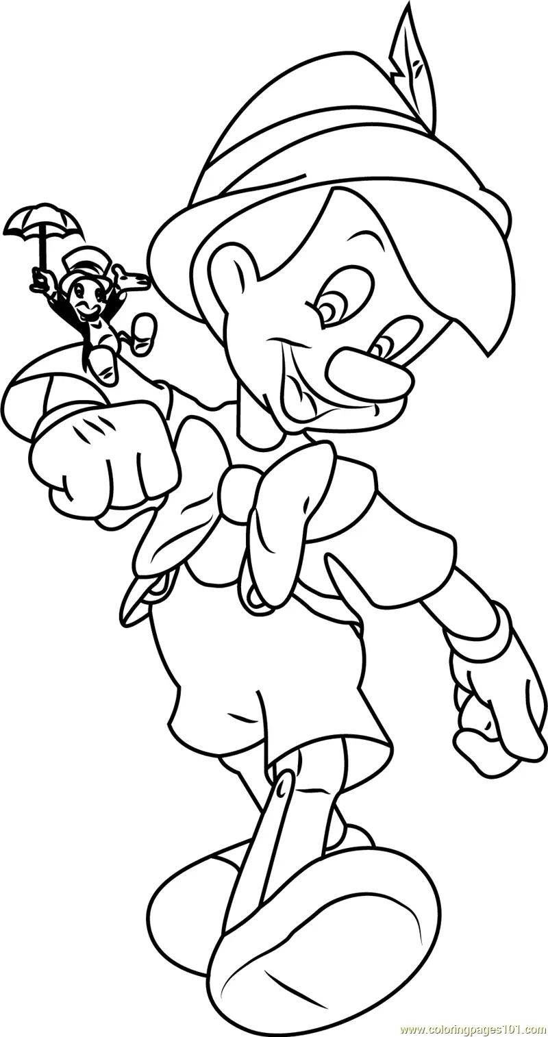 Pinocchio Coloring Pages 3
