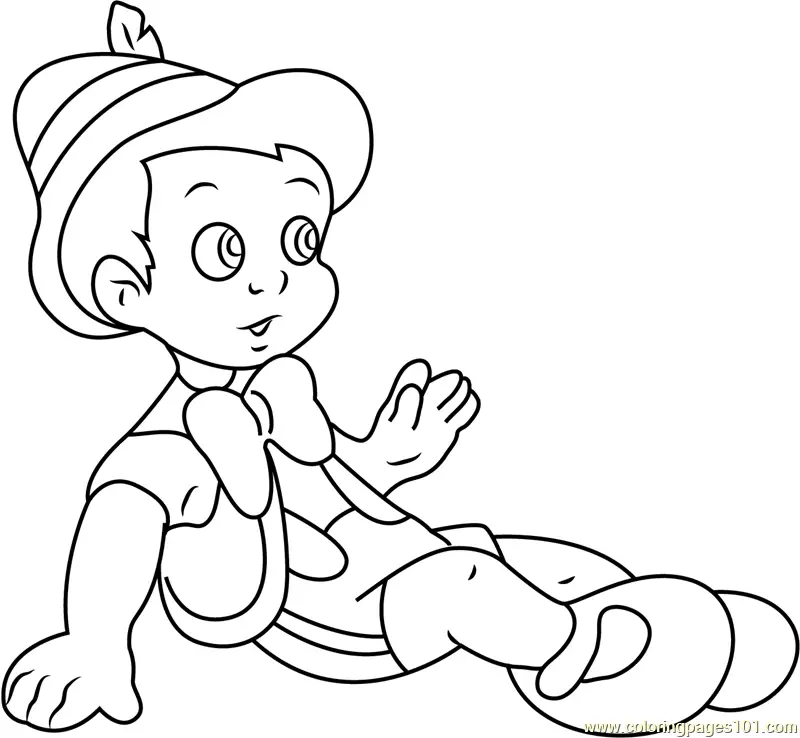 Pinocchio Coloring Pages 8