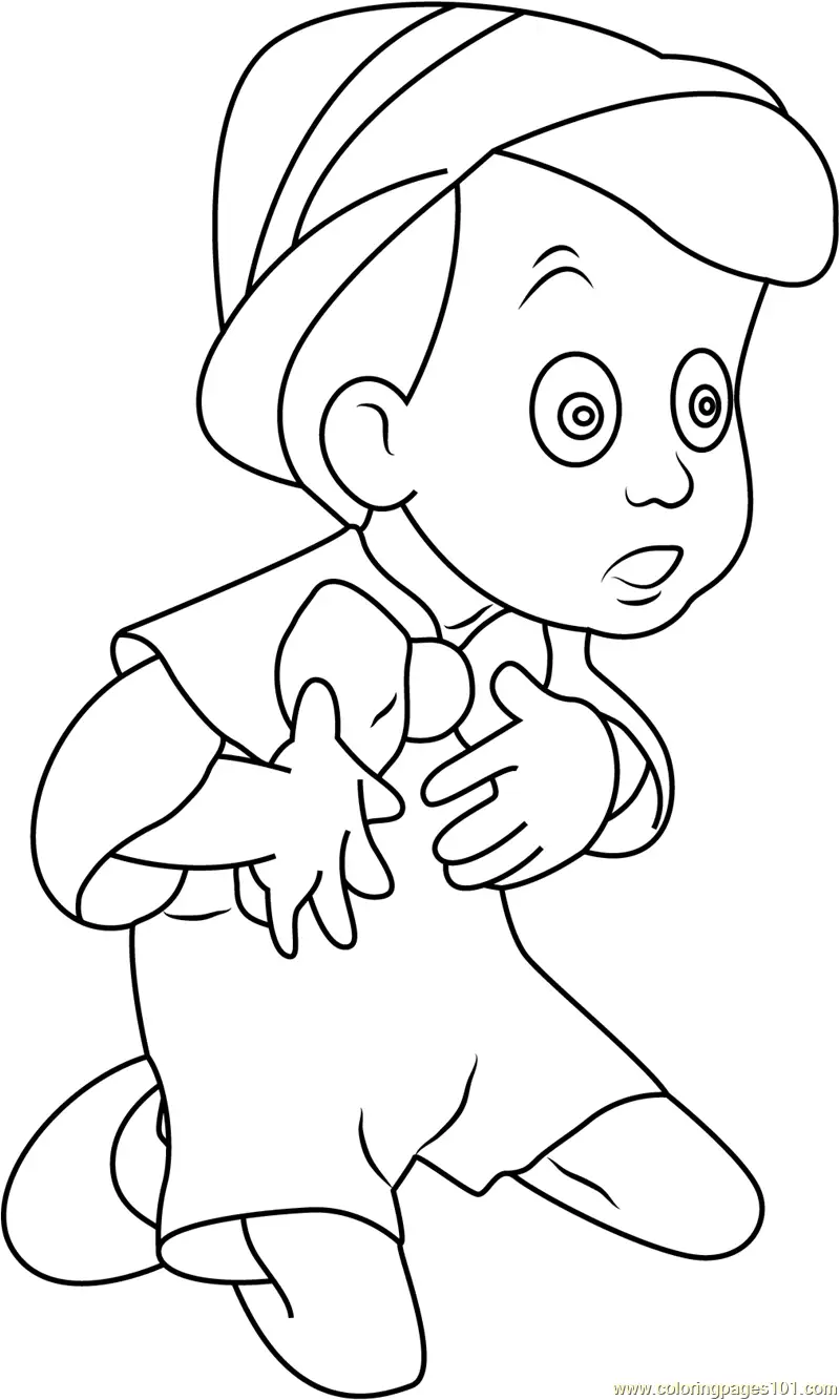 Pinocchio Coloring Pages 9