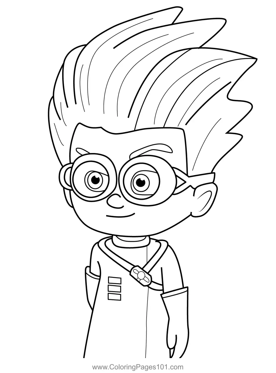 PJ Masks Coloring Pages 2