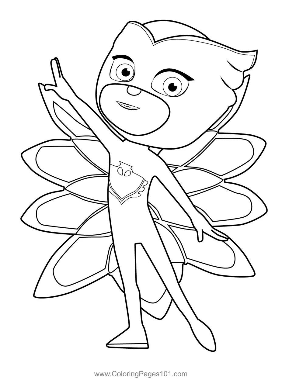 PJ Masks Coloring Pages 6