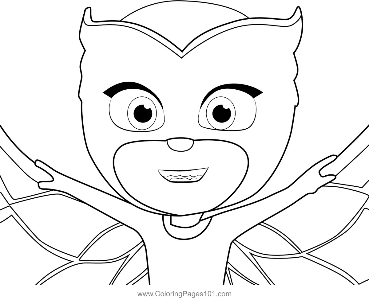 PJ Masks Coloring Pages 7