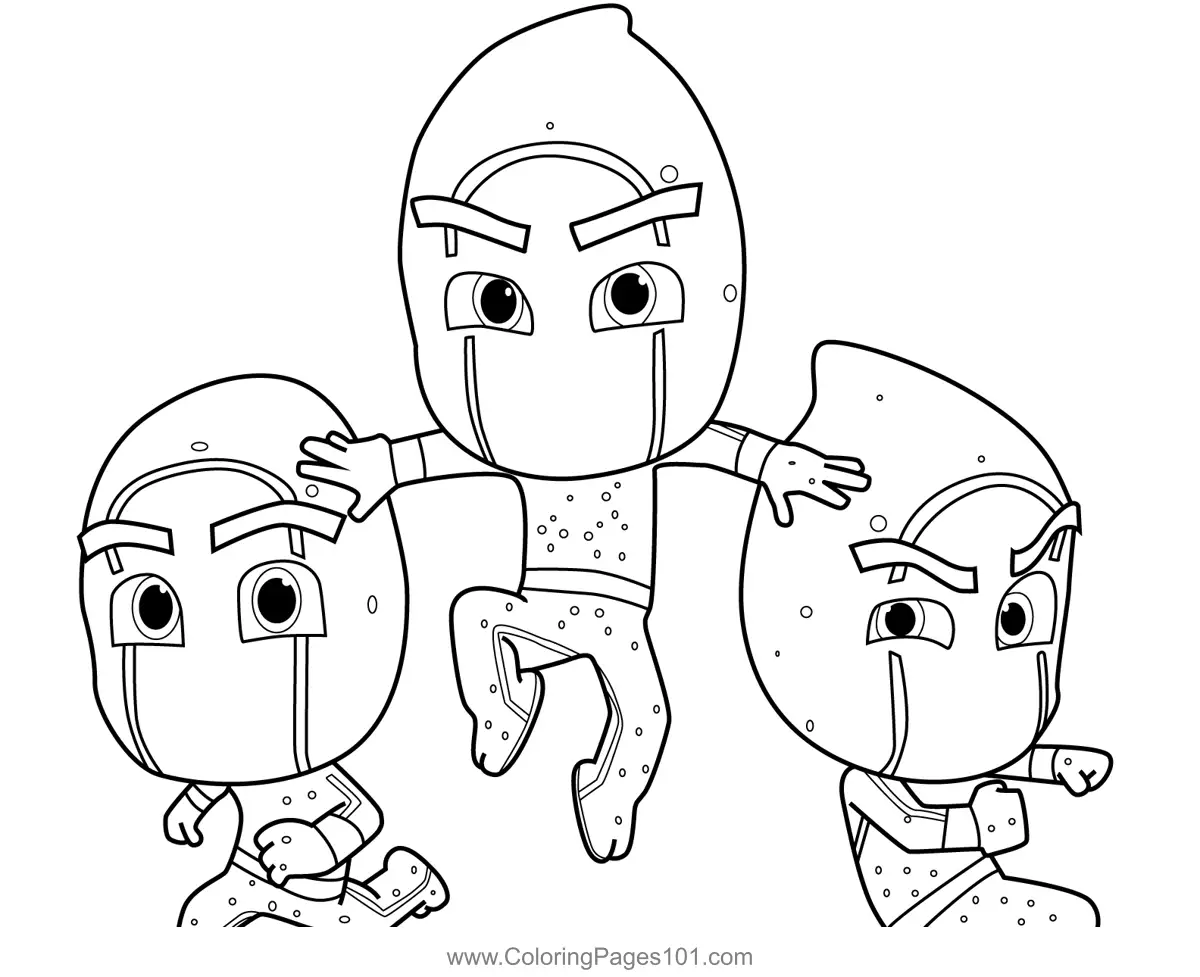PJ Masks Coloring Pages 9