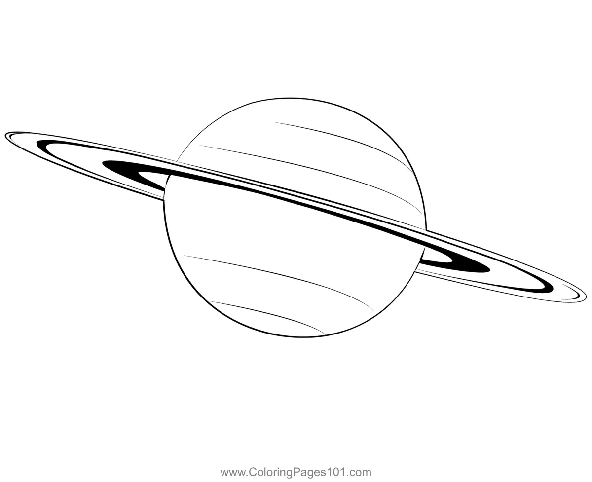 Planets Coloring Pages 10