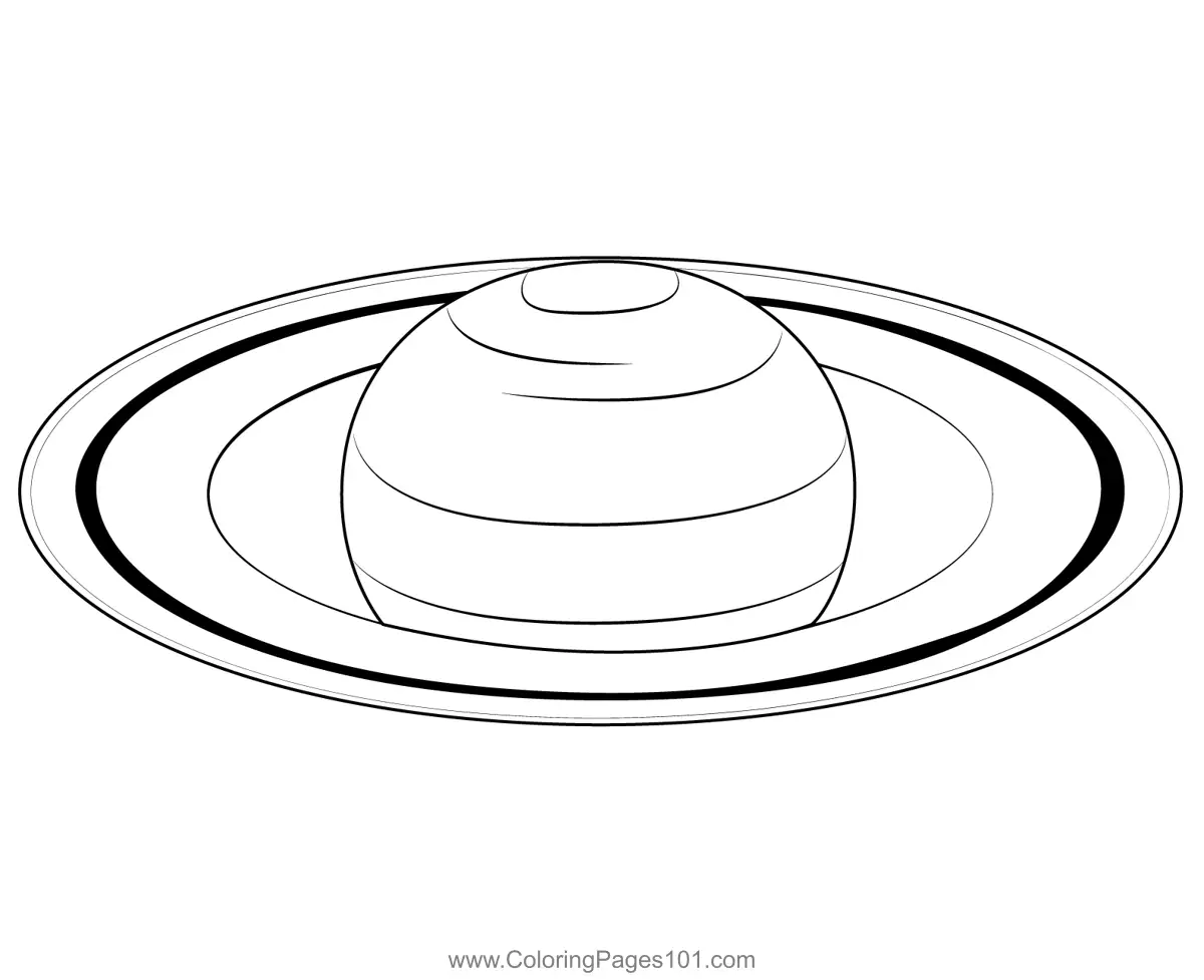 Planets Coloring Pages 11