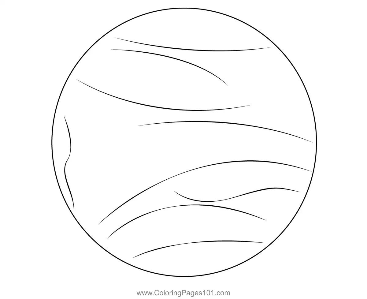 Planets Coloring Pages 5
