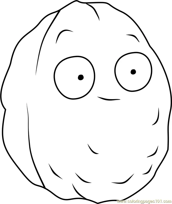 Plants vs Zombies Coloring Pages 6