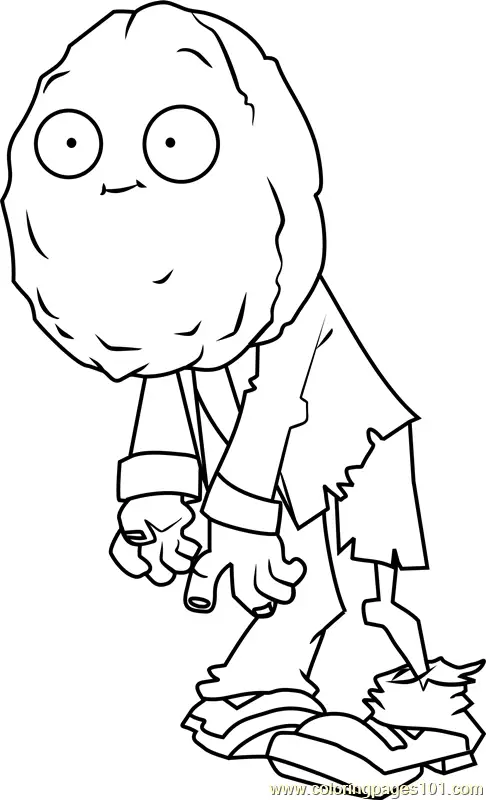 Plants vs Zombies Coloring Pages 7