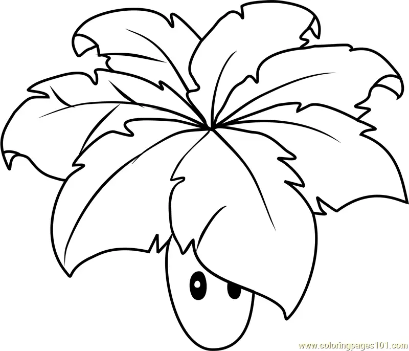 Plants vs Zombies Coloring Pages 8